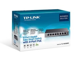 TP-Link 8-PORT Gigabit Easy Smart Poe Switch