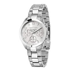 Sector Women's 120 Analog-quartz Sport Watch With Stainless-steel Strap Silver 18 Model: R3253588502