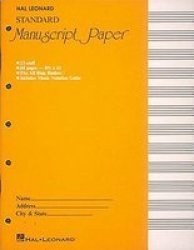 Standard Manuscript Paper Yellow Cover Paperback