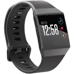 Fitbit Ionic Fitness Wristwatch Charcoal-black