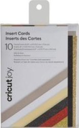 Joy Insert Cards 10 Pack Glitz And Glam - Compatible With Joy