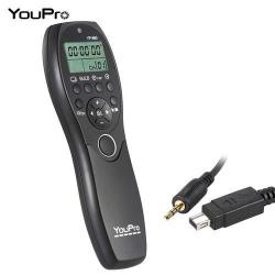 Youpro Yp-880 Dc2 Camera Wired Shutter Release Timer Remote Control Lcd Display For Nikon D500 D750