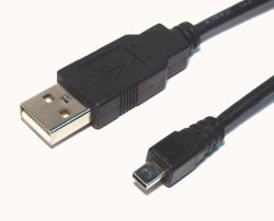 Nikon D5100 Digital Camera USB Cable 5' USB Data Cable - 8 Pin - Replacement By General Brand