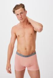 Cotton On Mens Seamless Trunks - Dirty Pink grey Marle