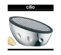 Cilio Gusto Cheese Grater - Dishwasher Safe