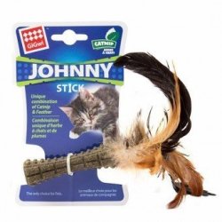 - Cat Toy Catnip Johnny Stick With Feather