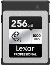 Lexar Cfexpress Professional Silver 256GB Type B Memory Card