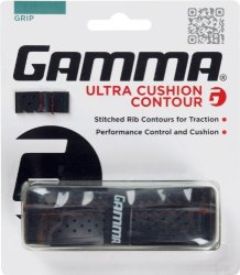 Gamma Sports Tennis Racquet Ultra Cushion Replacement Grips Contoured