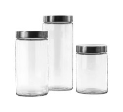 Consol 3-PIECE Chicago Canister Set
