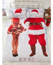 Selfie Santa Duvet Set - Christmas Bedding - King