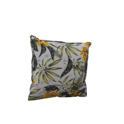 Yellow And Green Flower Scatter Cushion - Inner Included