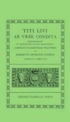 Livy Ab Urbe Condita Books Vi-x English Latin Hardcover