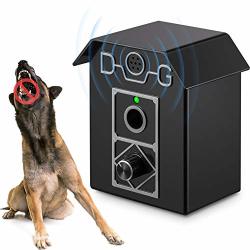 Stop Barking Device Anti-bark Box Ultrasonic Dog Bark Control Sonic Bark Deterrents Bark Controller Indoor & Outdoor Use 50 Ft Range Safe For Dogs & Human