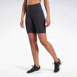 Reebok Women's Lux Hr Legging Shorts - Black - LG