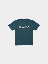 RVCA Boy&apos S Blue Short Sleeve T-Shirt
