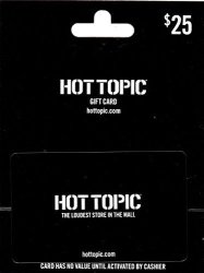 Hot Topic $25 Gift Card