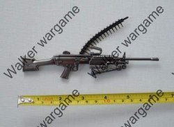 Miniature Gun Military Ornaments Boutique Gift - M249 Saw Machine Gun