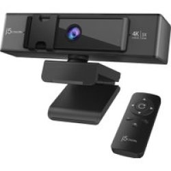 J5 Create USB 4K Ultra HD Webcam With 5X Digital Zoom Remote Control