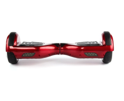 6.5 Inch Self-balancing Scooter Hoverboard With Built-in Bluetooth Speaker And LED Lights In Red