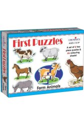 First Puzzle Farm Animals