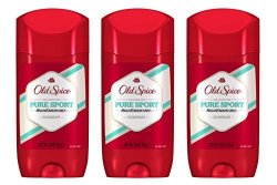 Old Spice High Endurance Pure Sport Scent Men's Deodorant 3 Ounce Pack Of 3