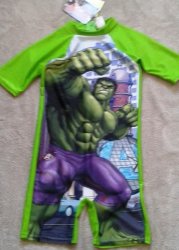 Costume - Hulk Character - Boys Age 9-10 Years Old