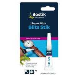 Bostik Super Glue Blits Stik Repair Adhesive 3G