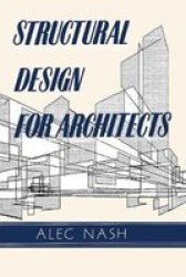 Structural Design For Architects Paperback