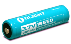 Olight 18650 3.6v 3400mah Rechargeable Li-ion Battery