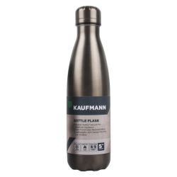 - Stainless Steel Flask Bottle - Grey - 500ML
